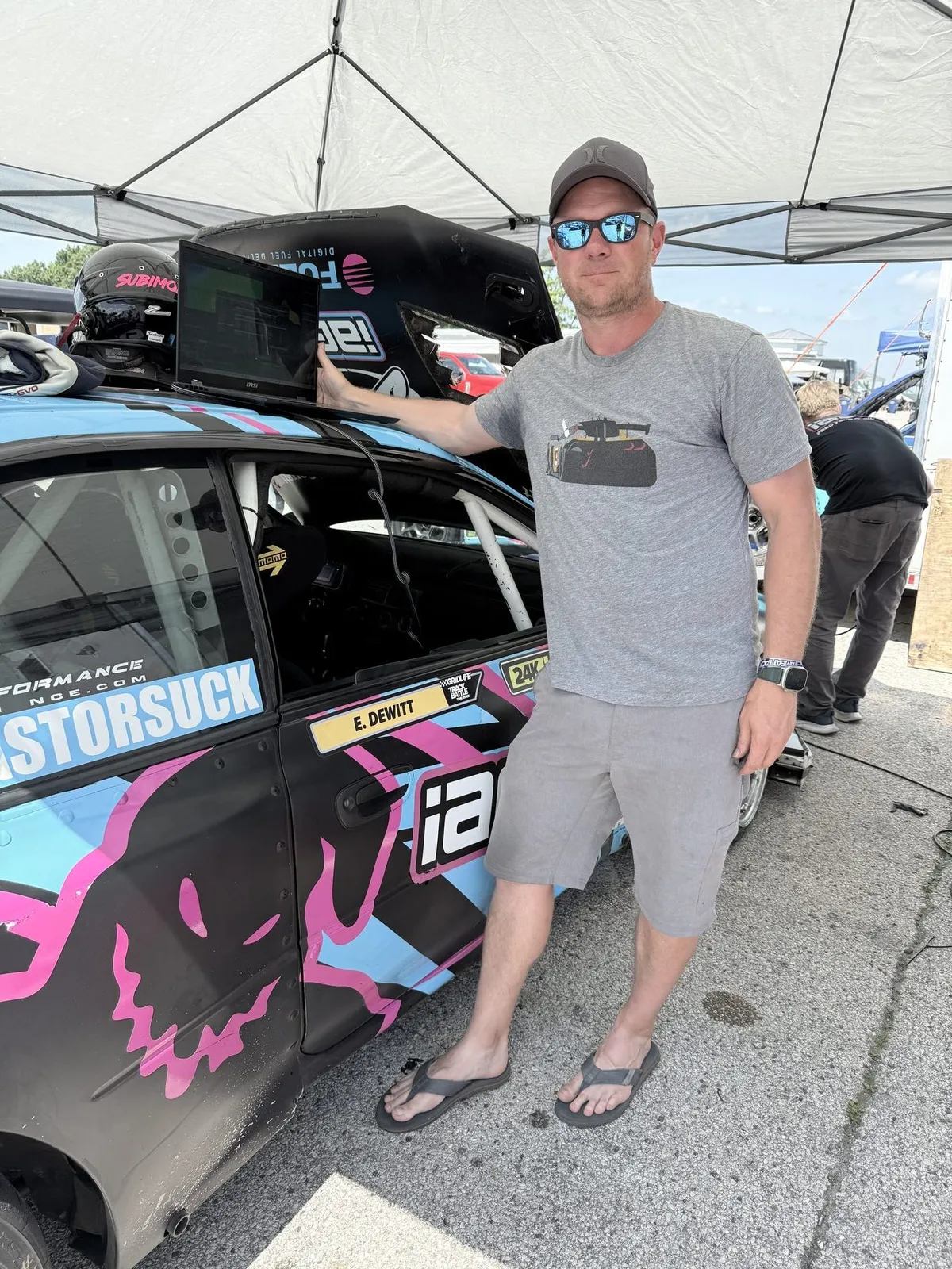 Graham from Boosted Performance Tuning at Road America with the Boogeyman #70