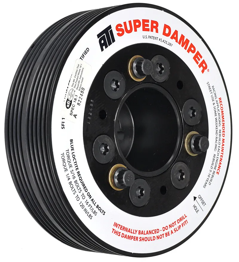 ATI Super Damper Crank Pulley for Subaru EJ20 EJ25 WRX STI