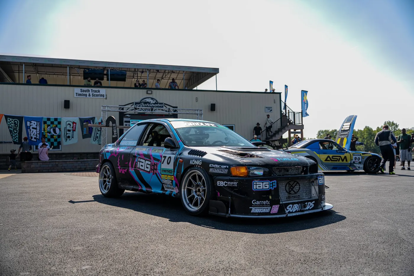 Boogeyman #70 in paddock