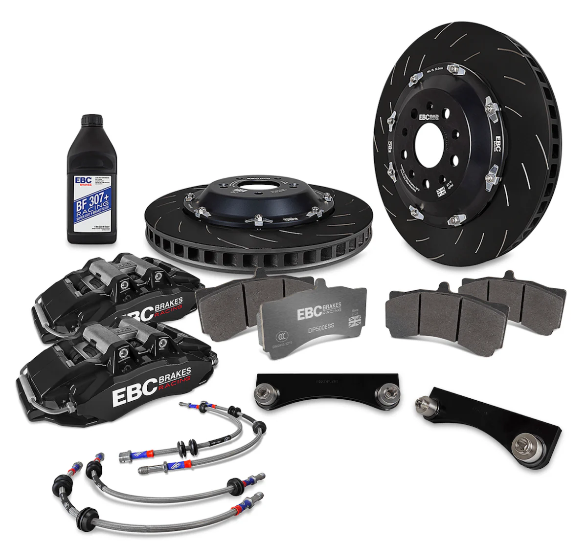 EBC Apollo-6 Big Brake Kit Black full kit